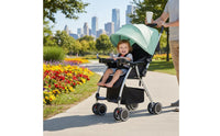 Lightweight Baby Stroller Single-Hand Fold Reversible Seat Stroller Portable