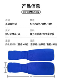MMA Shin Guards with Foot Protection