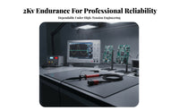 100:1 Attenuation High-Voltage Test Lead 2 kV Rated Oscilloscope Test Lead 2000V Rating Electronic Test Gear BNC Connector