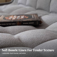 Tufted Floor Sofa Expanded Polypropylene Bead Filling Household Furniture Removable Cover Spine Support for Adults