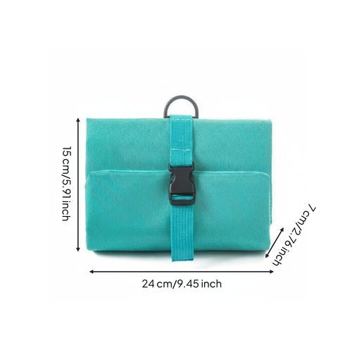Hanging Travel Wash Bag Minimalist Design Folding Cosmetic Bag for Men