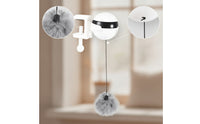 Hanging Automatic Cat Toy Rechargeable Interactive Cat Toy Quiet Long-Lasting for Cats