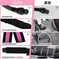 多功能家用拉力绳健身套装防滑弹力带仰卧起坐辅助器全身训练神器