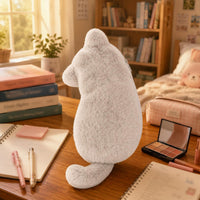 Feline Furry Writing Instrument Case Lightweight Desk Item Soft
