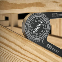 Miter Angle Gauge Precision Woodworking Angle Gauge CNC Machined for Workshop