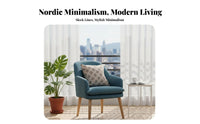 Nordic aesthetic Sculptural Single Sofa Modern Minimalist Lounge Chair Space-Saving Indoor Seating Ergonomic Design for Apartment Dwellers, Homeowners, Balcony, Small Spaces, book nook Corner, Lounging