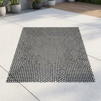 Black PE Garden Netting, 1m Wide Flat Mesh for Poultry Fencing Garden Barrier Mesh