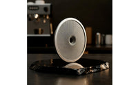 Shower Screen with Sealing Gasket Fine Mesh Shower Screen Sealing Gasket Silicone Metal for Home Baristas, Espresso Machine
