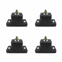 4 Pieces Air Conditioner Anti-Vibration Pad Outdoor Unit Rubber Feet Non Slip Anti-Vibration Rubber Pads
