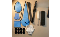 Saxophone Cleaning Kit Absorbent Saxophone Care Kit Zippered for Instrumentalists, Students, Travel, Rehearsals