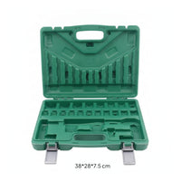 Socket Set Case with Metal Sturdy Suitcase with Handle Portable