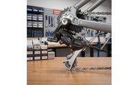Cable-Actuated Rear Derailleur with Metal Cage Compact Bike Rear Derailleur Long-Lasting Easy to Install for Cyclists, Mountain Bikers, Road Bikes