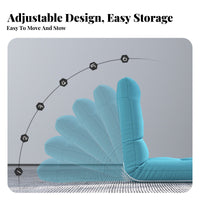 Adjustable Floor Lounger Foldable Design Multi-Position Floor Lounger for Adults