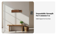 Retractable Keyboard Key Hanger Space-Saving Coat Rack sturdyDuty for Music Lovers