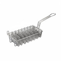 Fryer Basket Detachable Handle Molding Basket Separate Compartments Tortilla Frying Rack for Restaurant Owners, Chefs, Snack Bar