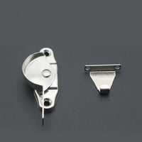 Thickened Stainless Steel Glazing Lock, Security Sash Lock, Sliding Glazing Lock, kid protection, Easy to Install, Home Security