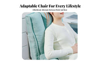 Recliner with Footstool Adjustable Backrestrest Padded Chair and Ottoman Set Ergonomic Design exceptionallySoft Fabric