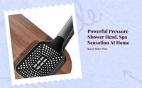 High Pressure Shower Head, Handheld Pressurized Spray, Adjustable Modes, Leak-resistant, Bathroom enhancement