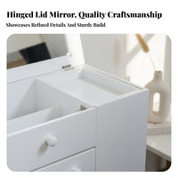 Rolling Vanity Organizer Compartmentalized Design Rolling Makeup Cart for Women