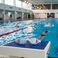 Anti-Fog Professional Training Goggles Waterproof Competition Swim Goggles Hydrodynamic Design Competition Swim Glasses Watertight Seal for Children, Competitive Swimmers, Adults