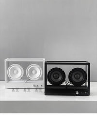 简约轻奢透明低音炮蓝牙音箱音响北欧创意个性复古客厅电视柜摆件