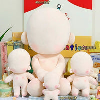 10cm正常体坐姿海星体现货娃圈品质练手素体娃棉花明星娃娃20cm
