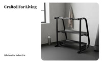 Space Saving Design Dumbbell Storage Rack Heavy Duty Steel Home Gym Storage Rack High Load Bearing Multi-Functional Weight Holder Non-Slip Base