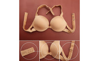 Handmade Underwire Bra Supportive Molded Cup Bra Secure Underwear Comfort for Stage Wear