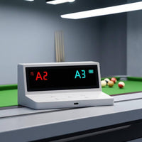 OLED Display Card Game Scorekeeper USB-C Charging Electronic Scorekeeper Rechargeable Tabletop Scoreboard White