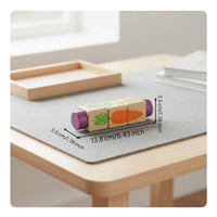 kids Block Puzzle Cognitive Rotating Puzzle Portable Wooden Shape-Matching Game for Little Ones
