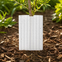 6 Pieces Corrugated Tree Guard Tube Squirrel Chew Resistant for Landscape