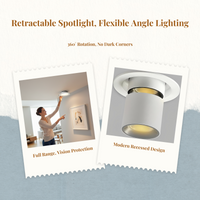 Dimmable LED ceiling spotlight
