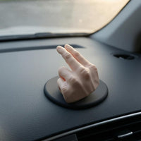 Plastic Dashboard Ornament Polished Finish PLA Car Decor Compact