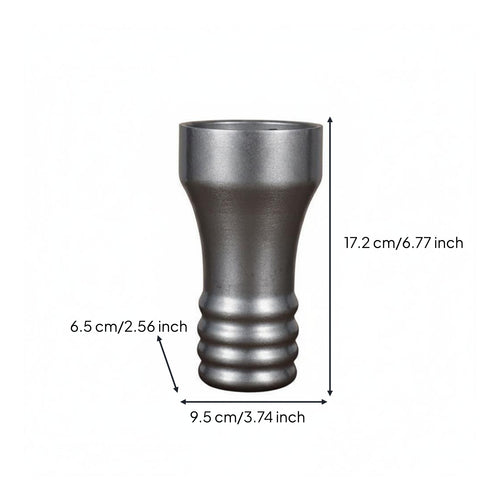 Coil Cup Retro Stainless Steel Cup Single-Piece