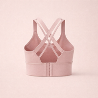 Sports Bras Women No Underwire Full Coverage for Running and Gym, High Impact with Molded Cups for Larger Busts, Shock Absorber
