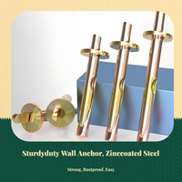 Zinc coated expansion bolt, concrete wall anchor, sturdyduty firm fixing, easy installation, 6mm