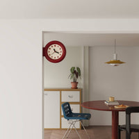Corner Wall Clock Decorative Double Sided Wall Clock Easy to Install