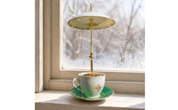 Teacup Bird Feeder Unique Tea Cup Feeder Long-Lasting for Yard