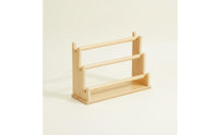 Solid Wood Tiered Bracelet Display Rack 2 Tier Wooden Jewelry Stand Multi-Purpose Desk Jewelry Organizer Tangle Tangle-Resistant for Vanity, Dresser