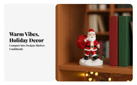 Holiday Santa Figure Statue