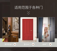 推拉门自动静音关门器卧室门缓冲防撞锌合金闭门器力度可调闭合器