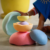 Mini Stepping Stones EPP Macaron Rainbow Balance Toy for Kids