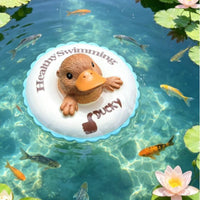 Floating Platypus Ornament Cartoon Floating Pond Decoration Lively