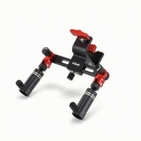 Anti-Slip Fishing Rod Holder with Dual Clamps Adjustable Fishing Rod Holder with Clamp Corrosion-Resistant Long-Lasting for Anglers, Fishermen