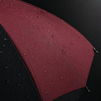 Water-Repellent Straight Umbrella with EVA Handle Oversized Long-Handle Umbrella with 8 Ribs Windproof Heavy Duty for Hotels