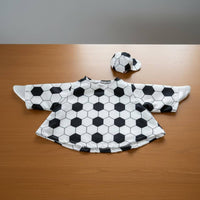 Sporty Design Goose Statue Soccer Jersey Set Weather Resistant Porch Goose Soccer Uniform Long-Lasting Material