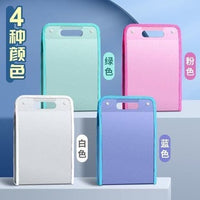 四孔a4打孔活页夹学生试卷整理文件夹纸夹子书夹A4透明收纳资料册