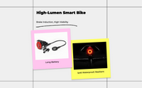 Ultra-bright night brake sensing light