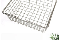 Metal Shopping Basket Storage Organizer for Fruits and Vegetables