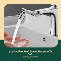 304 Stainless Steel Faucet Extender